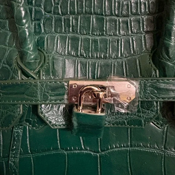 Crocodile skin bag - Picture 3 of 3